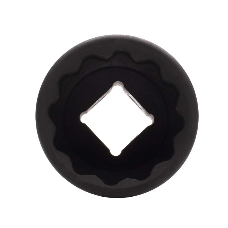 Genius Tools 695252 3/4" Dr. 1-5/8"(12 Point) Thin Wall Impact