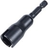 HINZIC 1Pack Black Wing Nut Driver, Steel Power Wing Nut