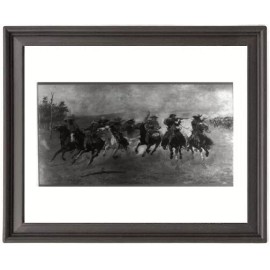 Frederic Remington 1889 - Picture Frame 8x10 inches - Poster - Print - Poster -