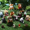 Zhanmai 100 Pcs Mini Plush Stuffed Animal Bulk Small Animal