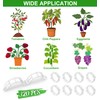 320 Pcs Plant Support Clips, Unves Plastic Garden Plant Tomato