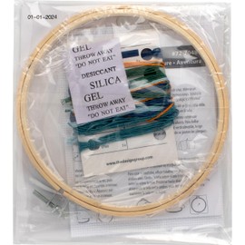 Dimensions 72-70486 Adventure Awaits Beginner's Counted Cross Stitch Kit, 6" Diameter, Multicolor, 5 Pieces