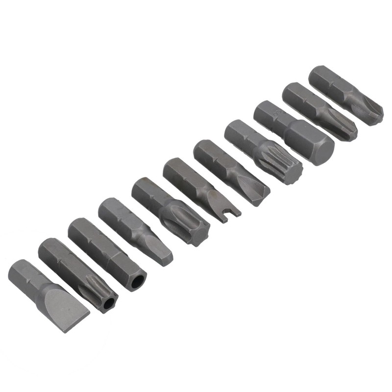 100pc Screwdriver Drill Wrench Torx Security Bit Tamperproof Hex TE173