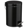 JJA 105613 Bin Metal 3 Litres Black