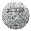 A bissl wos goes imma Gaudi brooch in silver Woidladinger,