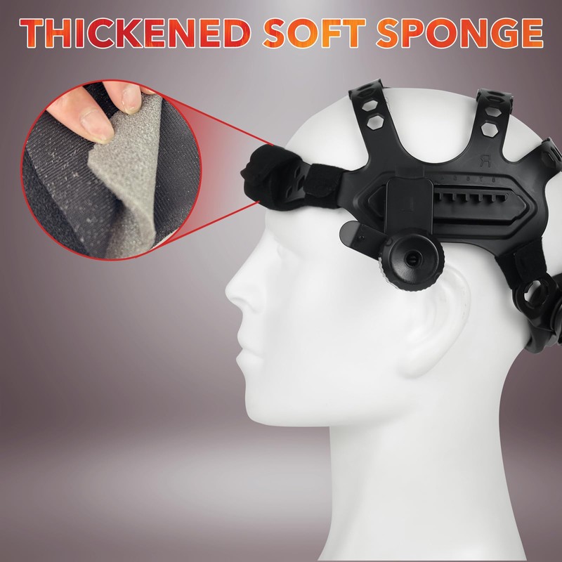 JustHot Welding Helmet Headgear Replacement Welding Hood Headgear Adjustable Welding