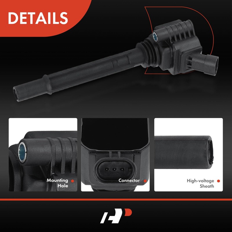 A-Premium Bobina de encendido compatible con Dodge Dart 2013-2016 Fiat