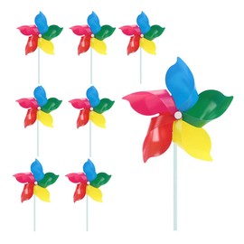 Windmill Spatula Windmill, Plastic 50 Pieces, Craft Windmill Toy, DIY Kit, Decorative, Children's Toy, Gardening, Party Decoration, Festival Supplies, Garden Decoration, Windmill, Easy Assembly, Lawn