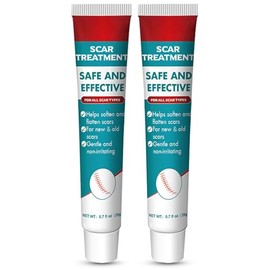 2Pc Acne Treatment Cream - Fast Acting Spot Treatment for Face, Reduces Blemishes & Breakouts, Gentle Skin Care for Sensitive & Oily Skin