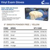 Trilon 2000 PF with MC3 Vinyl Exam Gloves, Powder-Free, Latex-Free,
