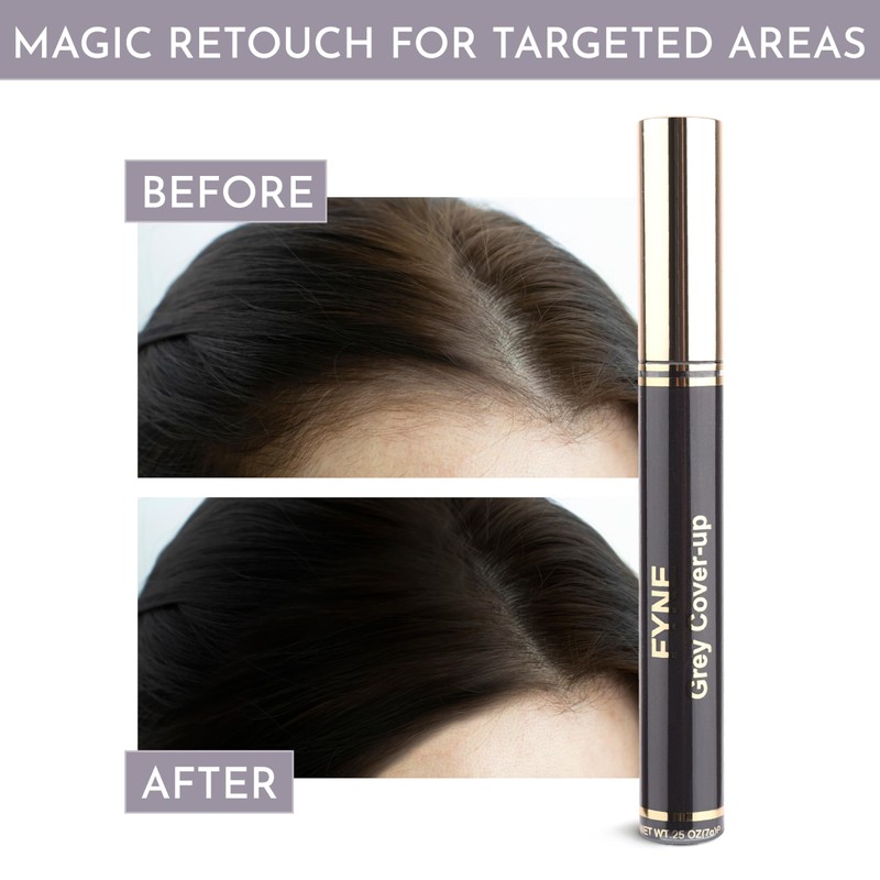 FYNE Root Touch Up Hair Mascara - Instant Jet Black