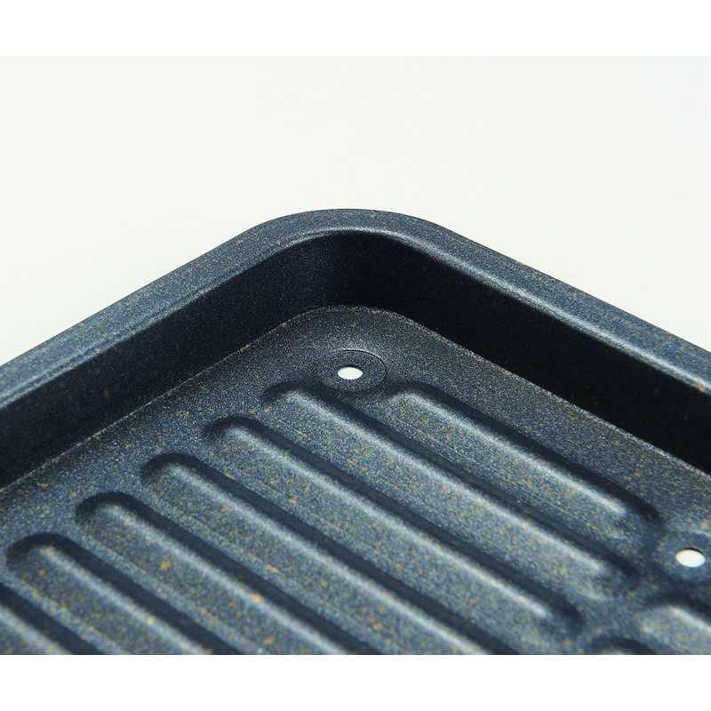 1007123 Grilled Fish Tray, Wide Marble Coat, Marble