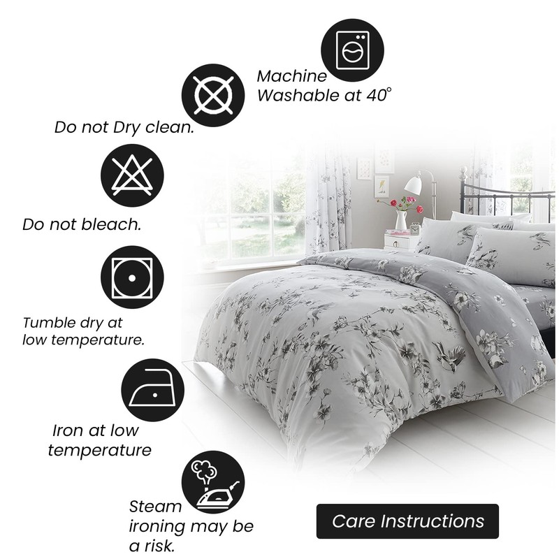 GC GAVENO CAVAILIA Single Duvet Cover Set | Flower Bedding