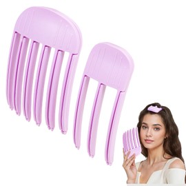 Volumizing Hair Clip, ergonomically designed hair clip, Enhance the fluffy effect of hair (Mauve)