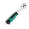 TOPWAY 3/8" Drive Ratchet Handle, 72-Teeth Quick-Released Socket Wrench Handle,