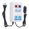 Digital Humidity Thermostat, Temperature Humidity Controller Easy Installation 0% ~