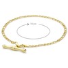 Carissima Gold Women's 9 ct Yellow Gold Hollow 2 mm