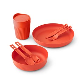 Sea to Summit Passage 1 Person Camping Tableware Set, Spicy Orange