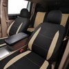 Flying Banner Car Seat Covers Set Beige Tan Front Seats