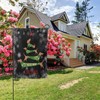 Christmas Garden Flag For Outdoor Christmas Decorations Dachshund Christmas Flag,
