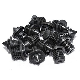 ecoSpikes 1/8 inch Black Stainless Steel Track and Cross Country Spikes