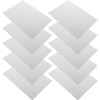 GLEAVI 10pcs Hard Sheets Panels for Crafts Fire Retardant and