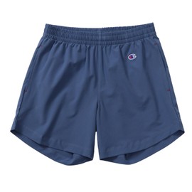 Champion CW-BS501 Women's Shorts Shorts Shorts Stretch One Point Logo, windsor blue