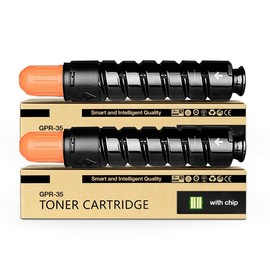 GPR35 Black Toner Compatible for Canon GPR-35 2785B003AA Toner for ImageRunner Advance 2520 2520I 2525 2525I 2530 2530I Printer 2 Black