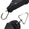 TIHOOD 3PCS Plant Pulley Hanger with 3 PCS Metal Ceiling