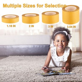 Alkrogiha Double-Sided Mesh High-Performance Tape, 3.54 inch Double Sided Transparent Super Adhesive Tape with Fiberglass Mesh, Fixed Carpet, Pendant and Daily Articles