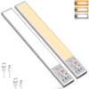 111 Dimmable Led Under Cabinet Lighting Wireless, 2800mAh Battery Operated,