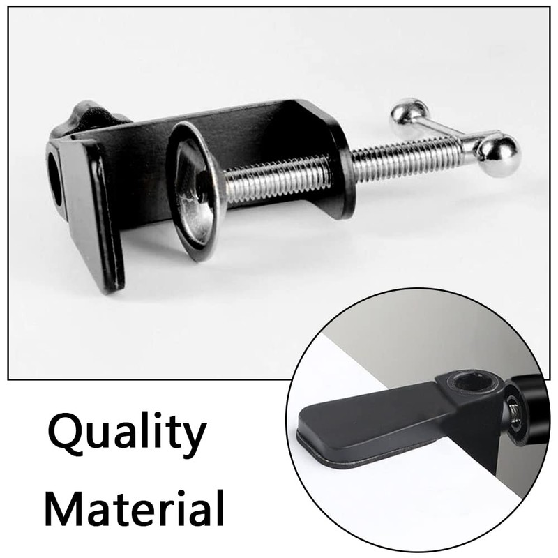 C Shape Desk Table Mount Clamp Adjustable Microphone Stand Professional