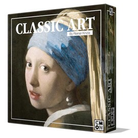 CMON Classic Art Board Game | Art Collection Strategy Game | A Competitive Game of Prediction | Great for Game Night with Adults | Ages 14+ | 2-5 Players | Average Playtime 30 Minutes | Made by CMON