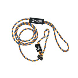 Mad Dog Products Easy Leader Dog Leash 1/4" x 15' Rainbow Signature Rope - Made in USA