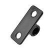 Antrader 304 Stainless Steel Gate Hinges,2Pcs Black Wall Mount Gate