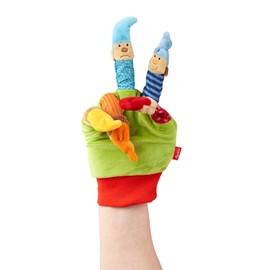 SIGIKID 42783 Gauntlet My Little Theatre Girls and Boys Baby Toy Recommended from 3 Months Multi-Coloured