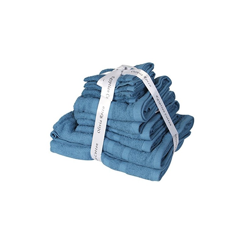 Voice7 Luxury 10pcs TOWEL BALE SETS ~ 100% Egyptian Cotton