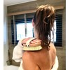 Stephanie Franck Beauty Dry massage brush made of natural bristles