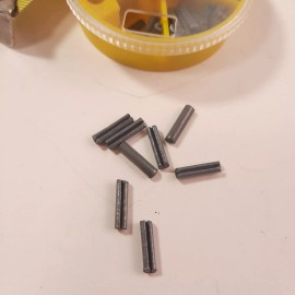 Fly Rite Assorted size Lead sleeve weights fly fishing sinkers Lead weights in Plastic