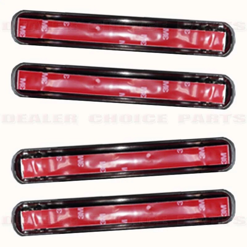 Torox GLOSS BLACK Door Handle LEVER COVERS for 2001-2006 Chevy