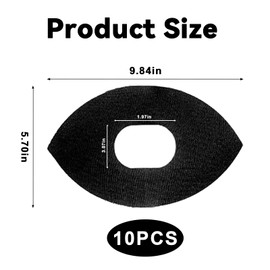 Sikweny 10 Stück Kinesiotapes Schnittfreies Design Tape Sport Wasserdicht und Schweißfest Kinesiologie Tape Flexibel und Langlebig für Schulter Taille Unterarm Handgelenk Knie Oberschenkel Wade