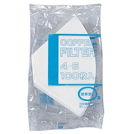 Bonmac NB-400S Coffee Filters, 4-6 Cups, Enzyme Bleaching Filters, 100 Count #816127