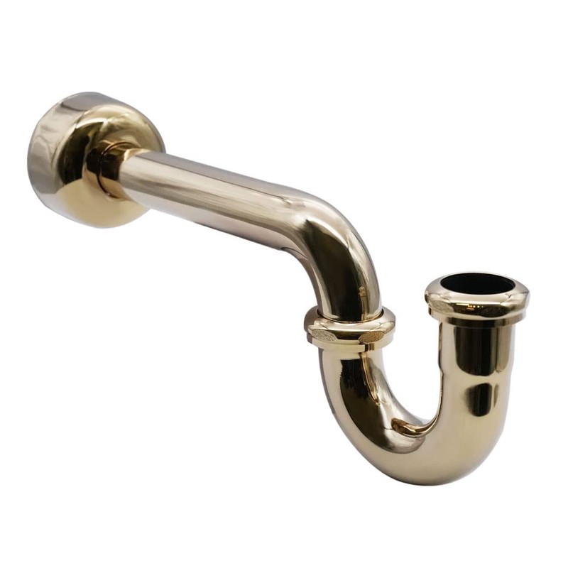 Westbrass D1838QRL-01 Freestanding Pedestal Sink Faucet Supply Line Risers with