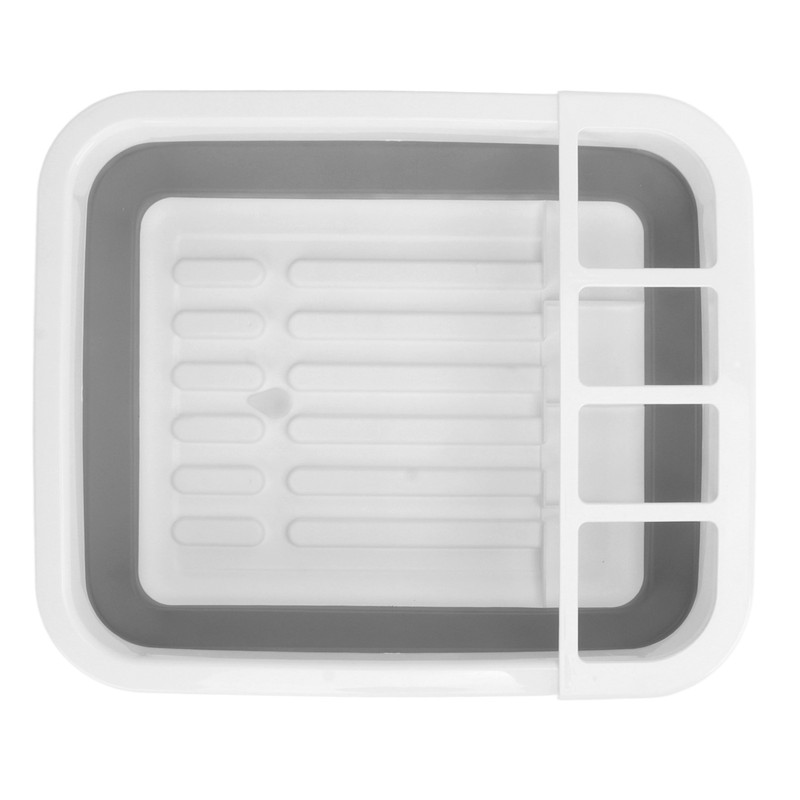 Collapsible Dish Drying Rack Space Saving Foldable Portable Dinnerware Drainer