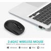 Rii [2-Pack] Maus kabellos, 2.4G Funkmaus Für Links und Rechtshänder,