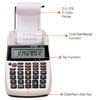 Victor 1205-4 12 Digit Portable Palm/Desktop Commercial Printing Calculator, 1.8"