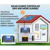 VIXKPIRR 30A Solar Charge Controller 12V 24V 36V 48V Solar