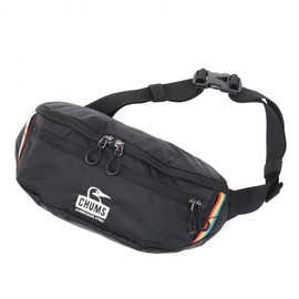 Chums Spring Dale Waist Pack, Black/Rainbow