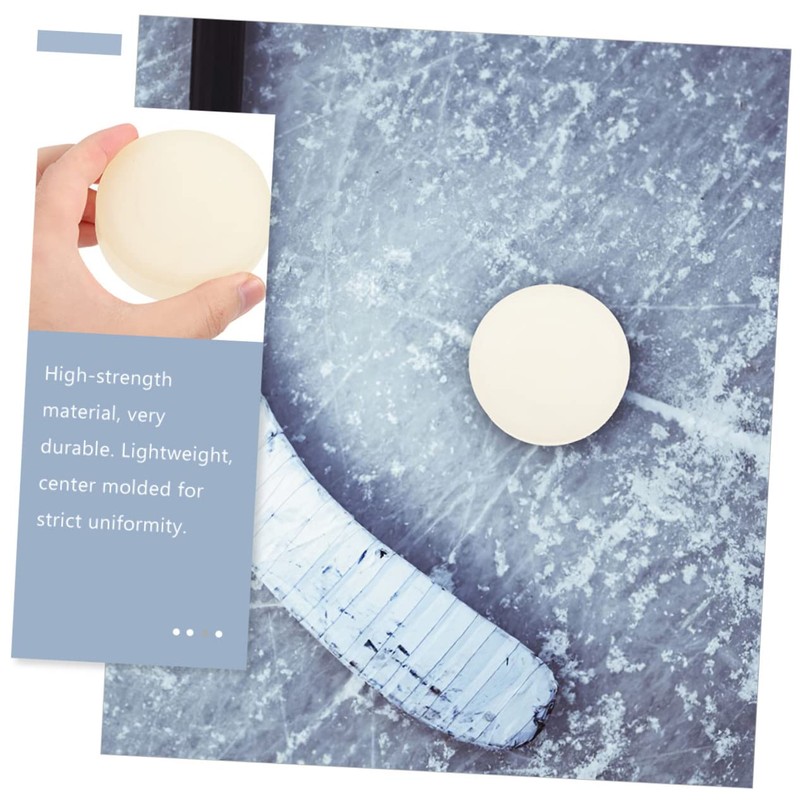 BIUDECO Ice Hockey Pucks 4 Pack Hockey Pucks for Training
