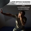 Office Desk Window Glare Shade, Privacy for Office, Monitor Glare